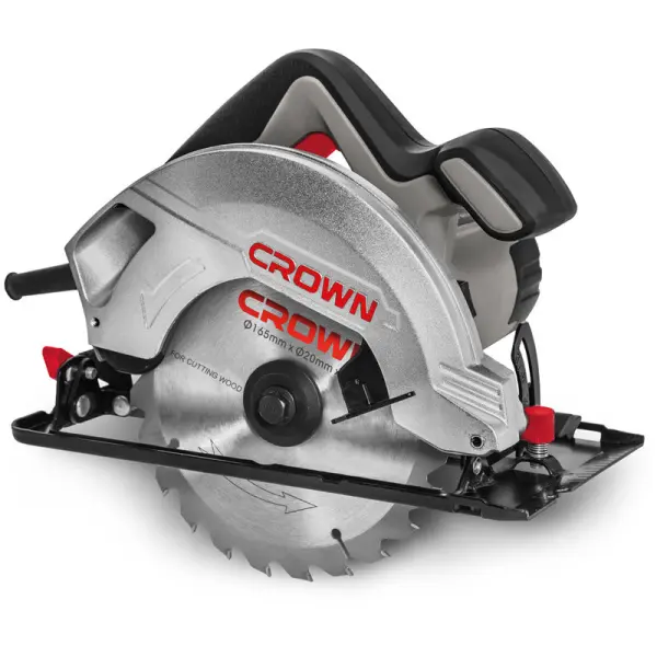 Дисковая пила CROWN CT15187-165 1200Вт 5500об/мин 165мм Дисковая пила CROWN CT15187-165 1200Вт 5500об/мин 165мм