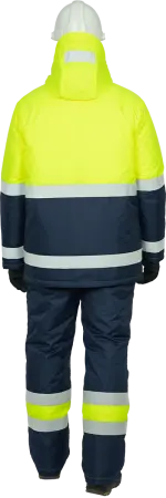 Костюм БРАЙТ зимний с ПК (желтый/синий)