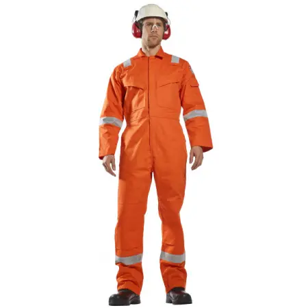 Комбинезон PORTWEST FR50 огнестойкий антистатический (оранжевый)