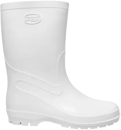 Сапоги ПВХ женские резиновые белые