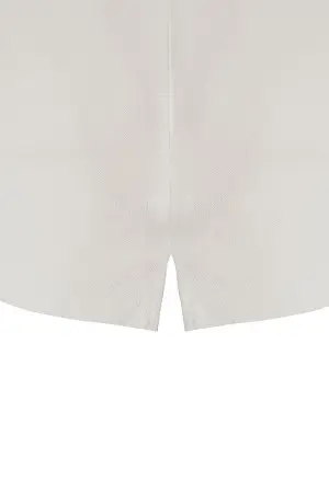 Тенниска-поло с длинным рукавом (белый)