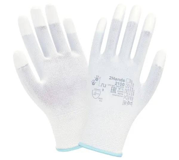 Перчатки нейлоновые с полиуретаном 2Hands Air Перчатки нейлоновые с полиуретаном 2Hands Air
