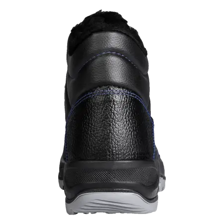 Ботинки СОЮЗНИК ПУ/ТПУ нат.кожа иск.мех с МП (черный)