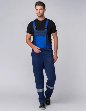 Костюм МАСТЕР с ПК (т.синий/васильковый)