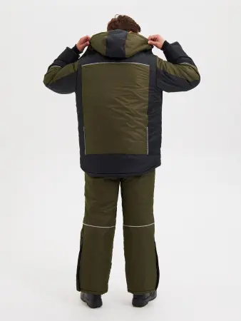 Костюм ДРИМ зимний с БР (хаки/черный)