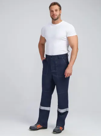 Костюм БРИГОТЕК-1 СОП с БР (т.синий/васильковый)