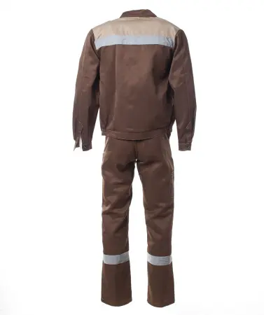 Костюм ОПТИМАЛ СОП с ПК (коричневый/бежевый)