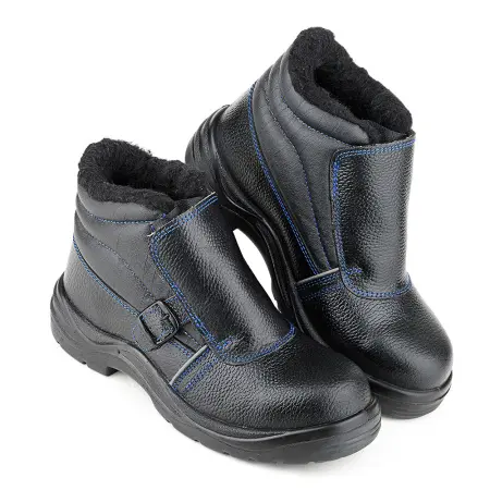 Ботинки сварщика ЛИДЕР 24КНМ-1 ПУ-Нитрил шерстин с КП