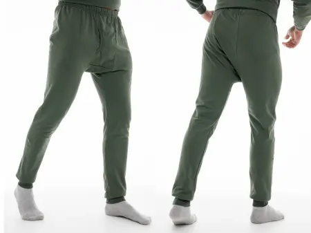 Белье нательное с начесом (олива)