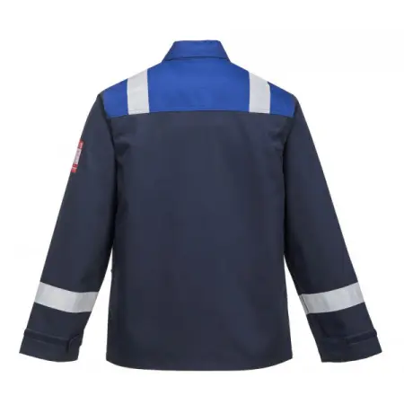 Куртка PORTWEST FR55 антистатическая огнеcтойкая (т.синий/синий)