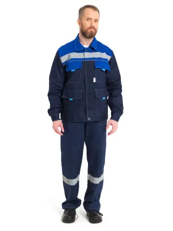 Костюм НОВА с СОП с ПК (т.синий/василёк) Костюм НОВА с СОП с ПК (т.синий/василёк)