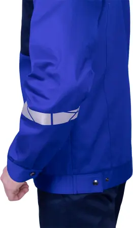 Куртка СТРОНГ (васильковый/т.синий)