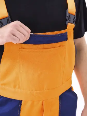 Костюм СКАНДИН с ПК (оранжевый/т.синий)