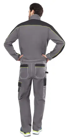 Куртка СИРИУС-АГАТ (серый/черный)