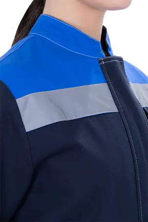 Костюм РАЦИОНАЛИЗАТОР женский с БР (синий/василек)