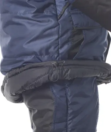 Костюм ПАМИР(ЭЛЬБРУС) зимний с СОП с ПК (т.синий/черный) Костюм ПАМИР(ЭЛЬБРУС) зимний с СОП с ПК (т.синий/черный)