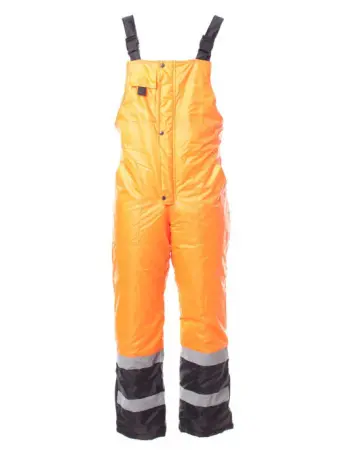 Костюм МЕТЕО зимний с ПК (оранжевый/черный)