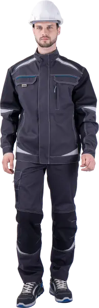 Куртка ТУРБО SAFETY (т.серый/чёрный) Куртка ТУРБО SAFETY (т.серый/чёрный)