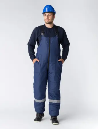 Костюм БЕРКУТ зимний с ПК (т.синий/черный)