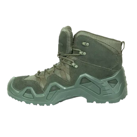 Ботинки КАБАРГА ПУ/Нитрил (олива)