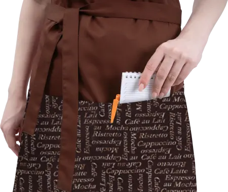 Фартук БАРИСТА (коричневый)