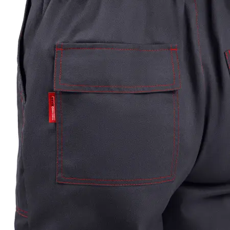 Костюм ВОЛГА с ПК (т.серый/красный) Костюм ВОЛГА с ПК (т.серый/красный)