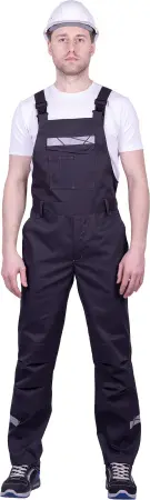 Полукомбинезон СТРОНГ (т.серый)