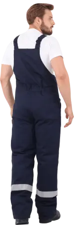 Костюм АНТИСТАТ зимний с ПК (т.синий/василёк)