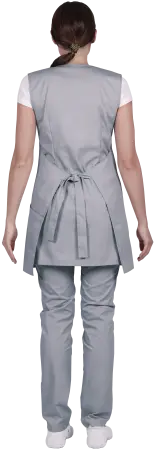 Униформа ВУППИ женская фартук брюки (серый)