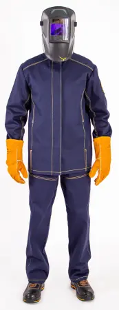Костюм сварщика ВОЛАТ-У с БР 1 класс (синий)