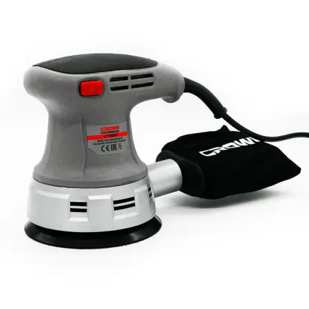 Эксцентриковая шлифовальная машина CROWN CT13394 240Вт 12000об/мин 2мм 125мм