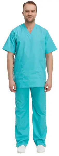Костюм RONTA KS521 (бирюзовый) мужские медицинские Костюм RONTA KS521 (бирюзовый) мужские медицинские