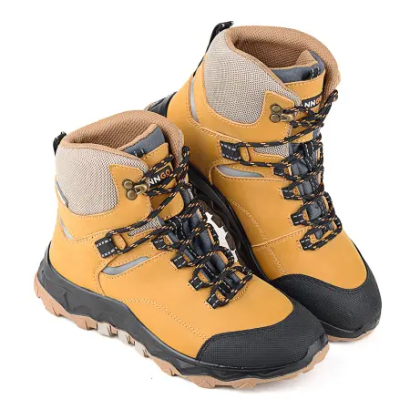 Ботинки ЛИДЕР WG9-09-MTT-2 ПУ-Резина женские (бежевый)