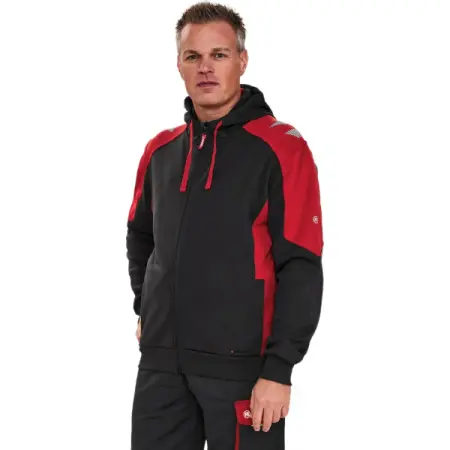 Толстовка ENGEL GALAXY 8820-233 (серый/красный)