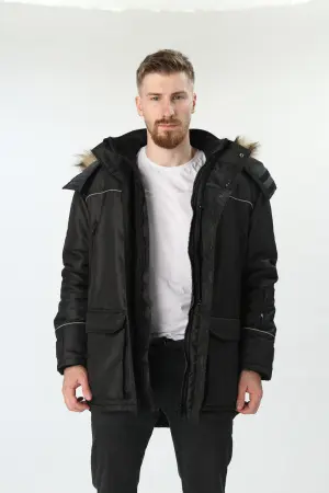 Куртка АЛЯСКА-ЛЮКС зимняя (черный)