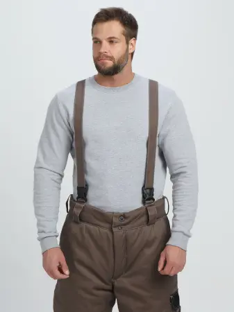 Костюм МЕГА IMP зимний с БР (коричневый/черный/бежевый)