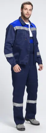 Костюм ЛИГОР-2 СОП СН с ПК (т.синий/васильковый)