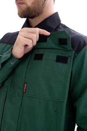 Костюм ТЕХНИК 2 с ПК (т.зеленый/черный)