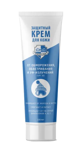 Крем СКС PROFLINE от обморожения, обветривания и УФ излучений туба 100мл