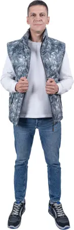 Жилет САТУРН зимний (серый)