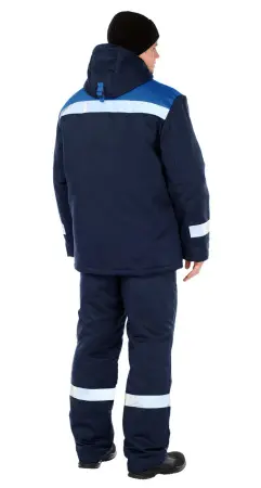 Костюм ТИМБЕР зимний с БР (синий/васильковый)