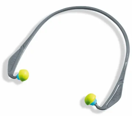 Беруши UVEX ИКС-КАП на скобе (лайм/синий)