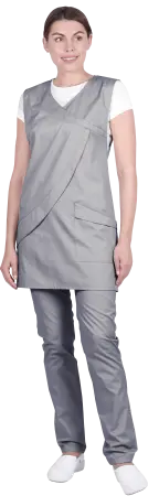 Униформа ВУППИ женская фартук брюки (серый)