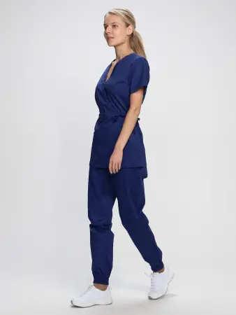 Костюм MEDLINE СИТИ-001 женский с БР (т.синий) женские медицинские
