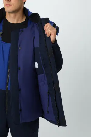 Костюм ЭКСПЕРТ-АНТИСТАТ МВО зимний с ПК (т.синий/васильковый)