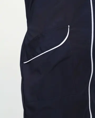 Халат СТЕЛЛА женский (т.синий/белый)