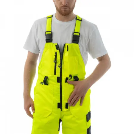 Полукомбинезон BRODEKS KW 406 зимний (желтый/черный)