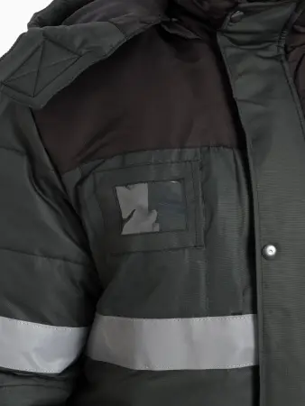 Костюм НОРДМЕН зимний с СОП с ПК (серый/чёрный)