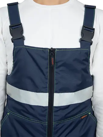 Костюм БРАЙТ зимний с ПК (желтый/синий)