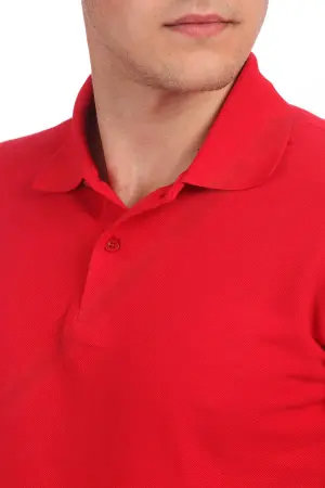 Рубашка Поло унисекс (красный)